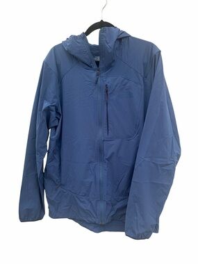The North Face Men's Slate Blue Hooded Windbreaker